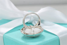 Load image into Gallery viewer, Tiffany &amp; Co. Paloma Picasso Silver Zellige Medallion White Onyx Ring Sz. 5
