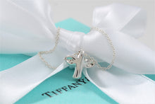 Load image into Gallery viewer, Tiffany &amp; Co. Elsa Peretti Small Dove Bird Pendant Necklace
