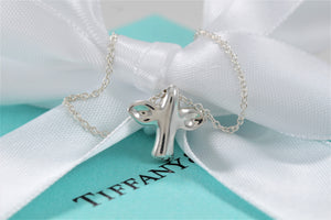 Tiffany & Co. Elsa Peretti Small Dove Bird Pendant Necklace