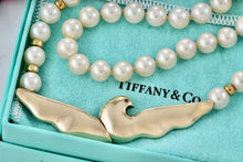 Load image into Gallery viewer, Paloma Picasso 18Kt. Gold Dove Pearl Bead 1981 Necklace
