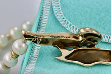 Load image into Gallery viewer, Paloma Picasso 18Kt. Gold Dove Pearl Bead 1981 Necklace
