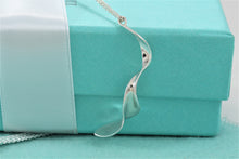 Load image into Gallery viewer, Tiffany &amp; Co. Frank Gehry Silver Orchid Pendant Necklace

