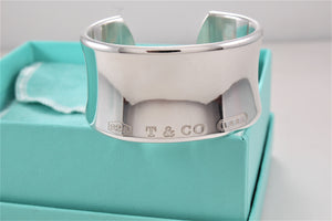Tiffany & Co. 1837 Silver Extra Wide Cuff Bracelet