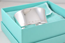 Load image into Gallery viewer, Tiffany &amp; Co. 1837 Silver Extra Wide Cuff Bracelet
