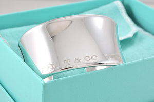 Tiffany & Co. 1837 Silver Extra Wide Cuff Bracelet