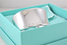 Load image into Gallery viewer, Tiffany &amp; Co. 1837 Silver Extra Wide Cuff Bracelet
