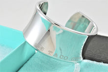 Load image into Gallery viewer, Tiffany &amp; Co. 1837 Silver Extra Wide Cuff Bracelet
