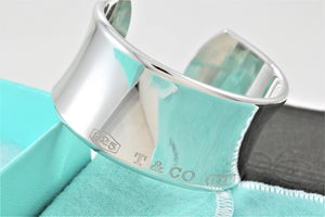 Tiffany & Co. 1837 Silver Extra Wide Cuff Bracelet