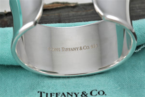 Tiffany & Co. 1837 Silver Extra Wide Cuff Bracelet