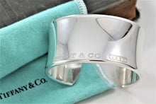 Load image into Gallery viewer, Tiffany &amp; Co. 1837 Silver Extra Wide Cuff Bracelet
