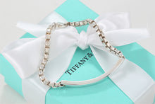 Load image into Gallery viewer, Tiffany &amp; Co. Silver Venetian Link I.D. 7&quot; Bracelet
