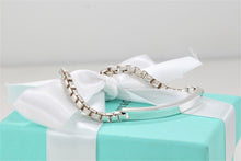 Load image into Gallery viewer, Tiffany &amp; Co. Silver Venetian Link I.D. 7&quot; Bracelet
