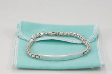 Load image into Gallery viewer, Tiffany &amp; Co. Silver Venetian Link I.D. 7&quot; Bracelet
