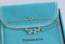 Load image into Gallery viewer, Tiffany &amp; Co. Paloma Picasso Silver Olive Leaf Branch Chain Bracelet
