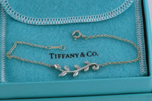 Load image into Gallery viewer, Tiffany &amp; Co. Paloma Picasso Silver Olive Leaf Branch Chain Bracelet
