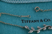 Load image into Gallery viewer, Tiffany &amp; Co. Paloma Picasso Silver Olive Leaf Branch Chain Bracelet
