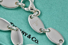 Load image into Gallery viewer, Tiffany &amp; Co. Silver Pebble Stone Heavy Link Bracelet
