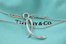 Load image into Gallery viewer, Tiffany &amp; Co. Elsa Peretti Silver Alphabet Letter &quot;L&quot; Pendant Necklace
