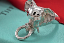 Load image into Gallery viewer, Tiffany &amp; Co. Silver Elephant Door Knocker Ring
