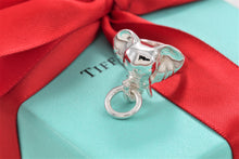 Load image into Gallery viewer, Tiffany &amp; Co. Silver Elephant Door Knocker Ring
