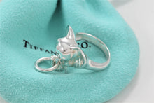 Load image into Gallery viewer, Tiffany &amp; Co. Silver Elephant Door Knocker Ring
