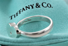 Load image into Gallery viewer, Tiffany &amp; Co. Paloma Picasso Silver Diamond Modern Heart Ring Sz. 7
