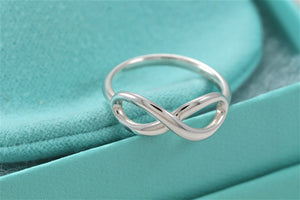 Tiffany & Co. Infinity Silver Classic Band Ring