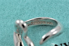 Load image into Gallery viewer, Tiffany &amp; Co. Elsa Peretti Silver Open Heart Ring Version 3
