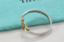 Load image into Gallery viewer, Tiffany &amp; Co. 18K Gold &amp; Silver Heart Ring
