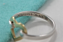 Load image into Gallery viewer, Tiffany &amp; Co. 18K Gold &amp; Silver Heart Ring
