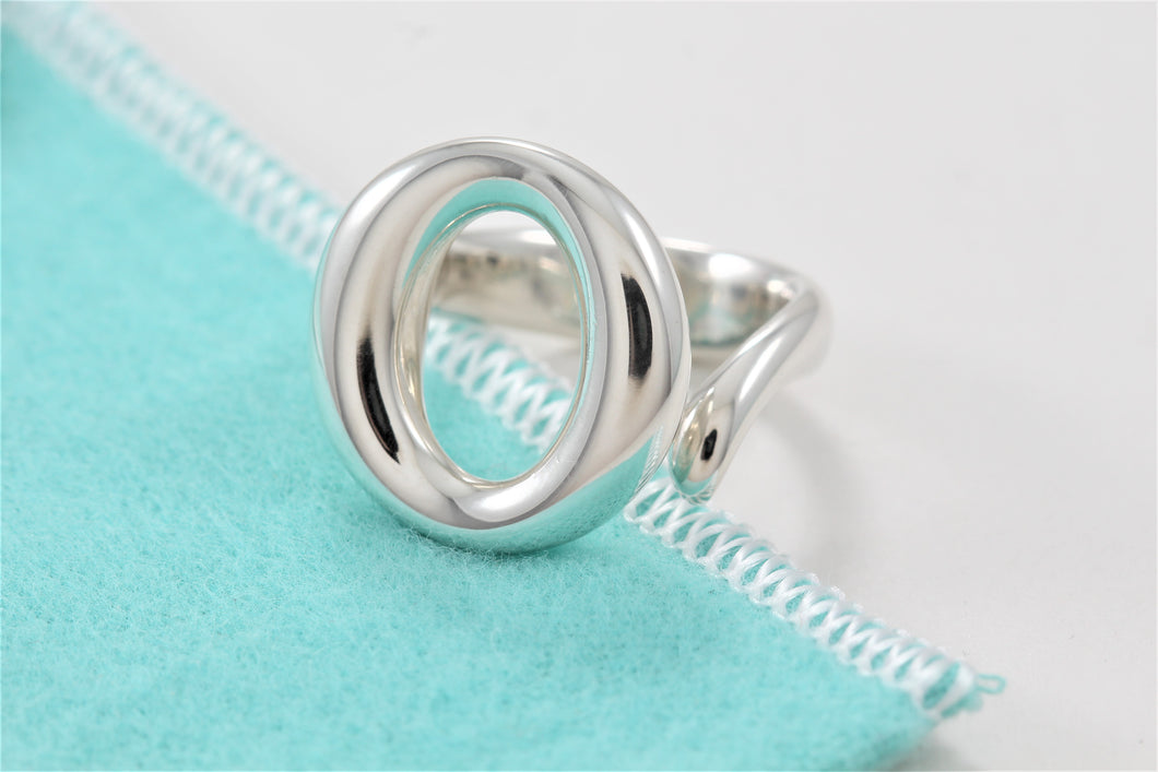 Tiffany & Co. Elsa Peretti Silver Sevillana Band Ring