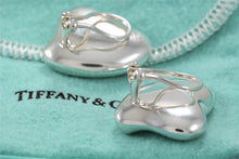Load image into Gallery viewer, Tiffany &amp; Co. Elsa Peretti Silver Full Heart Large Clip on Earrings
