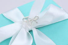 Load image into Gallery viewer, Tiffany &amp; Co. Silver Ribbon Bow Ring

