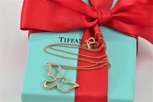 Load image into Gallery viewer, Paloma Picasso 18Kt. Gold Small Dove Pendant 16&quot; Necklace
