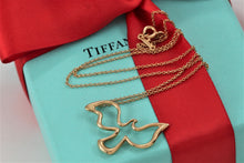 Load image into Gallery viewer, Paloma Picasso 18Kt. Gold Small Dove Pendant 16&quot; Necklace
