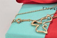 Load image into Gallery viewer, Paloma Picasso 18Kt. Gold Small Dove Pendant 16&quot; Necklace
