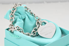 Load image into Gallery viewer, Return To Tiffany &amp; Co. Silver Extra Large Heart Charm Bracelet
