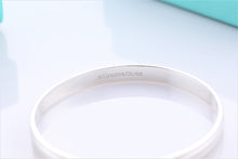 Load image into Gallery viewer, Tiffany &amp; Co. Silver Yours &#39;&#39;Tiffany &amp; Co.&#39;&#39; Beaded Edge Bangle Bracelet

