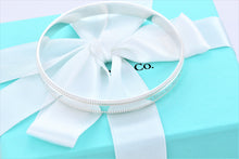 Load image into Gallery viewer, Tiffany &amp; Co. Silver Yours &#39;&#39;Close To My Heart&#39;&#39; Beaded Edge Bangle Bracelet
