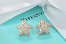 Load image into Gallery viewer, Tiffany &amp; Co. Nature Silver Bumpy Starfish Stud Earrings
