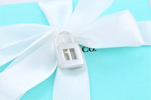 Load image into Gallery viewer, Tiffany &amp; Co. Silver Number &quot;1&quot; Padlock Pendant
