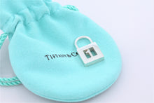 Load image into Gallery viewer, Tiffany &amp; Co. Silver Number &quot;1&quot; Padlock Pendant
