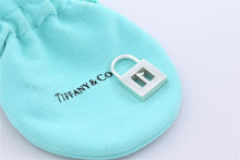 Load image into Gallery viewer, Tiffany &amp; Co. Silver Number &quot;1&quot; Padlock Pendant
