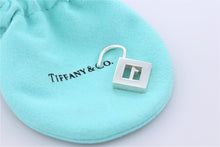 Load image into Gallery viewer, Tiffany &amp; Co. Silver Number &quot;1&quot; Padlock Pendant
