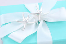 Load image into Gallery viewer, Tiffany &amp; Co. Elsa Peretti Silver Large Starfish Stud Earrings
