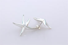 Load image into Gallery viewer, Tiffany &amp; Co. Elsa Peretti Silver Large Starfish Stud Earrings
