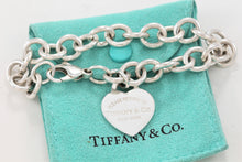 Load image into Gallery viewer, Return To Tiffany &amp; Co. Silver Heart Charm 7.5&#39;&#39; Bracelet STANDARD
