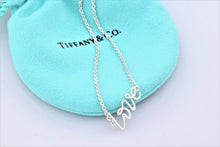 Load image into Gallery viewer, Tiffany &amp; Co. Paloma Picasso Silver Graffiti LOVE Script Chain Bracelet
