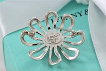 Load image into Gallery viewer, Tiffany &amp; Co. Paloma Picasso Silver Daisy Flower Brooch Pin
