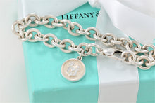 Load image into Gallery viewer, Tiffany &amp; Co. Silver Lexicon Round Giftbox Charm Bracelet
